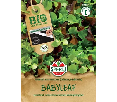 BIO Babyleaf SPERLI's Frische-Duo, Saatband