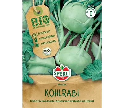 BIO Kohlrabi, weiß