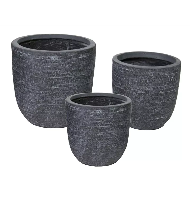 Utah Egg Pot Graphite