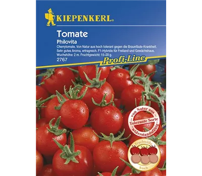 Tomaten (Kirschtomaten) Philovita, F1