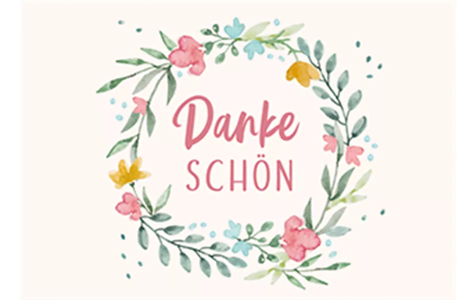 Dankeschön - Mini-Karte