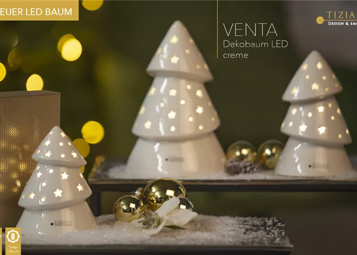 Xmas Baum Venta LED creme