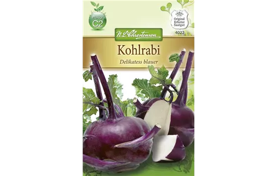 Kohlrabisamen 'Blauer Delikatess'