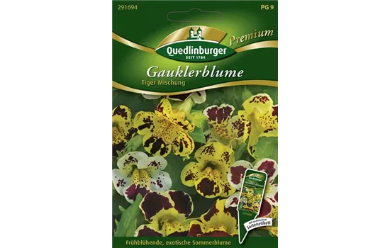 Gauklerblumensamen 'Tigermischung'