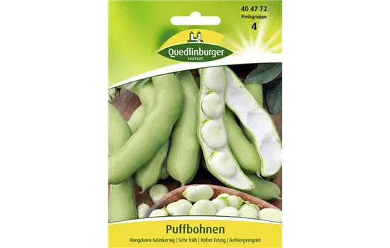 Puffbohnensamen 'Hangdown Grünkernig'