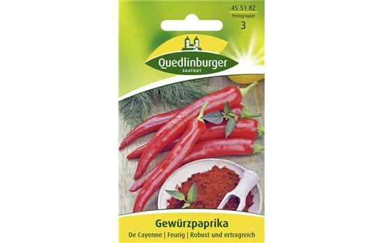 Peperonisamen 'De Cayenne'