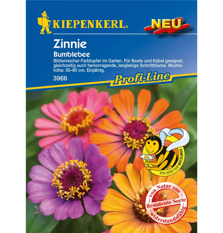 Zinnia elegans 'Bumblebee'