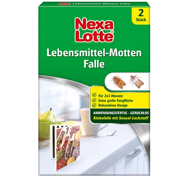 Nexa-Lotte Lebensmittel-Motten Falle