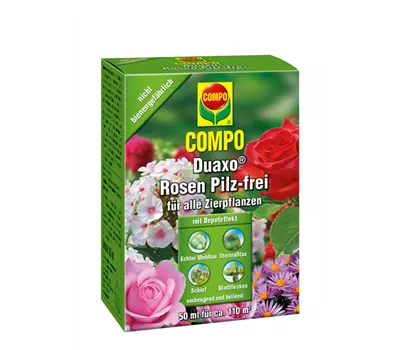 Compo Duaxo Rosen Pilz-frei für alle Zierpflanzen 