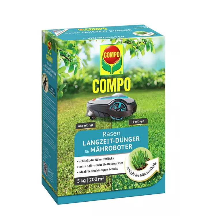 Compo ROBO-RASEN Langzeit-Dünger 