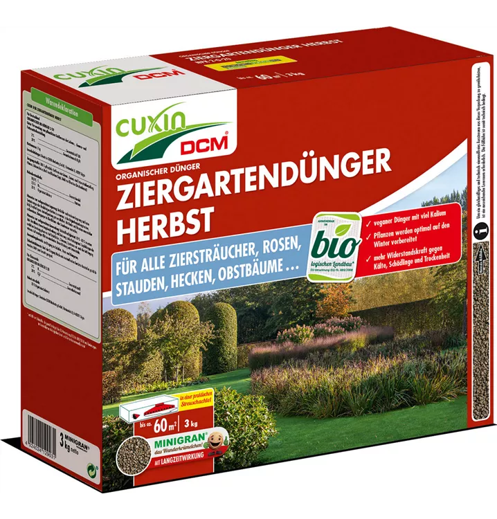 Cuxin Ziergartendünger Herbst