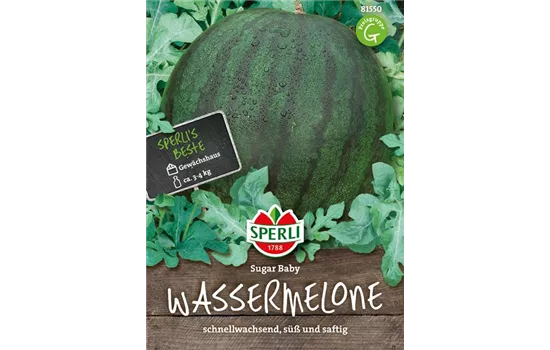 Kompakte Wassermelone 'Sugar Baby'