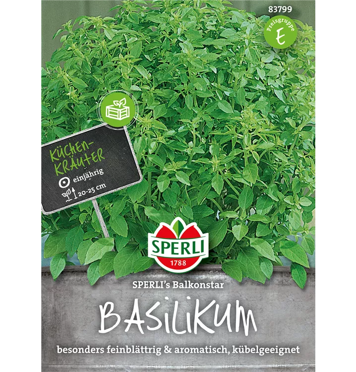 Ocimum basilicum 'Balkonstar'