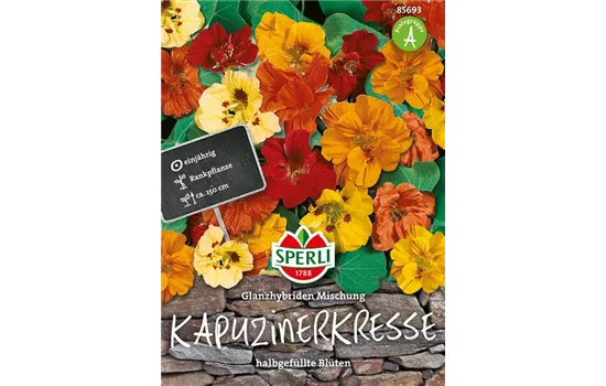 Kapuzinerkresse 'Glanzhybriden Mischung'