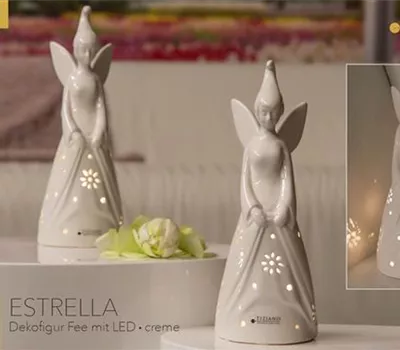 Fee Estrella mit Blume LED creme