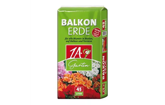 1A 45L Balkonerde mit Langzeitdünger