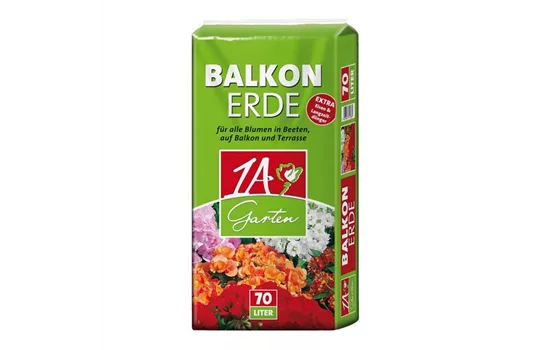 1A 70L Balkonerde mit Langzeitdünger