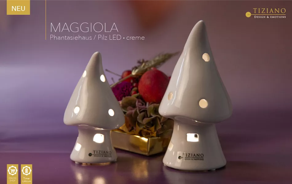 Fantasiehaus Maggiola LED creme