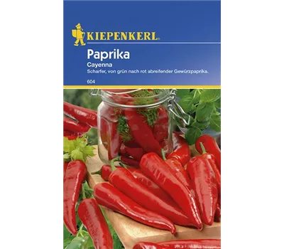 Paprika, Gewürzpfeffer Cayenna