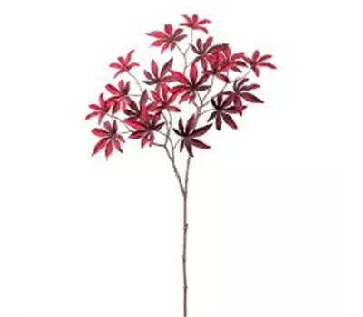 Japanischer Ahornzweig 68cm bordeaux