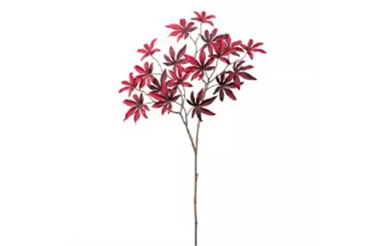 Japanischer Ahornzweig 68cm bordeaux