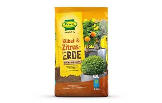 Kübelpflanzen + Zitruserde 40L