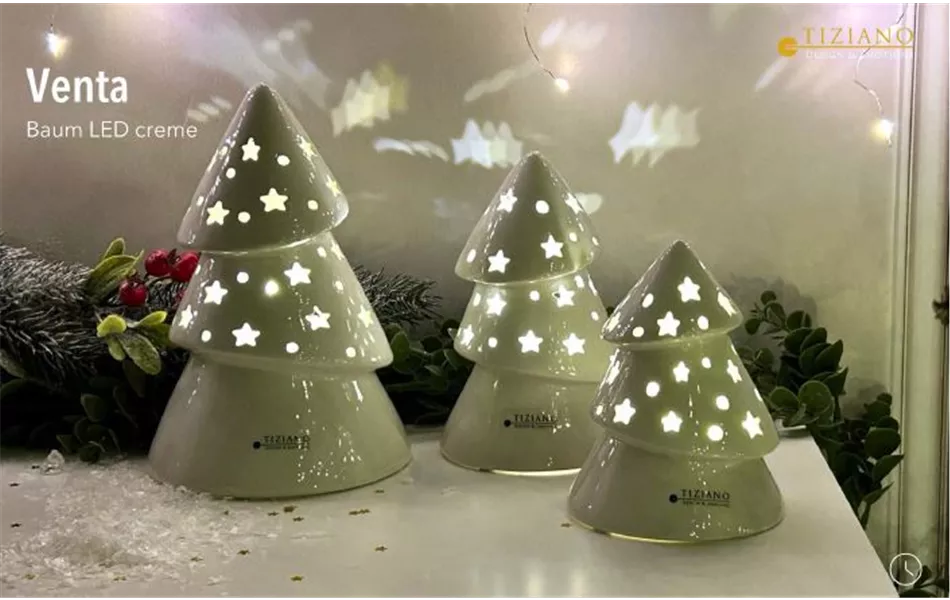 Weihnachtsbaum Venta LED creme